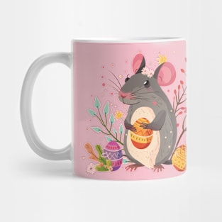 Happy easter mouse easter egg Mug